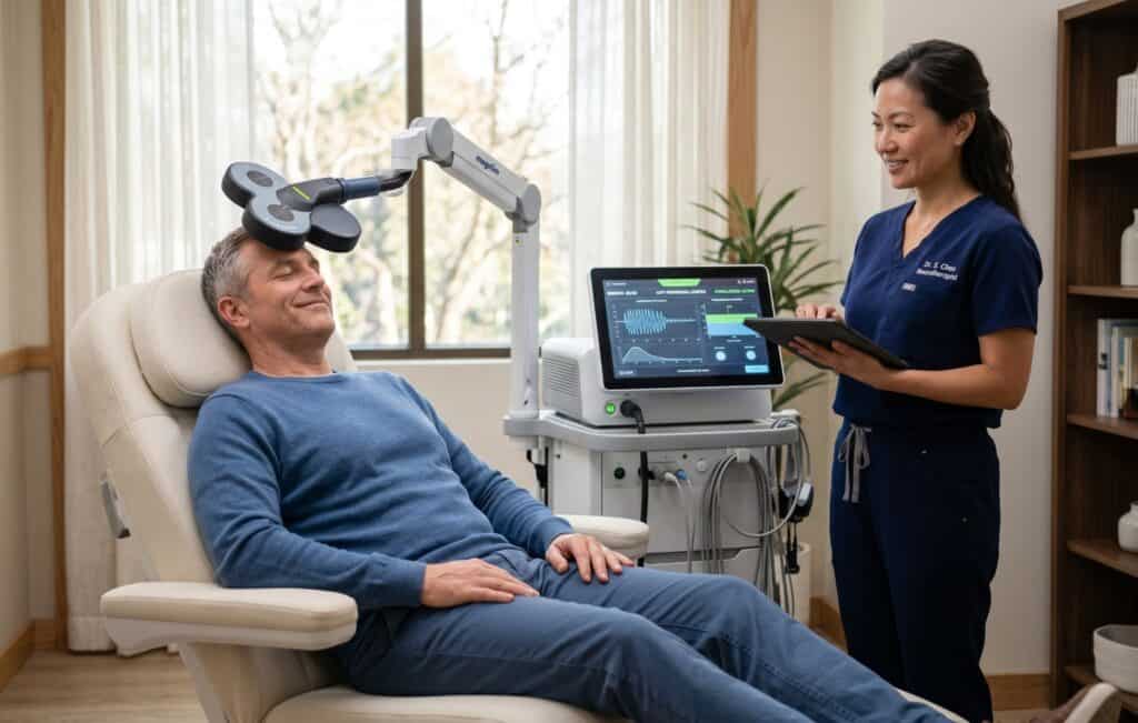 TMS Client Treatment